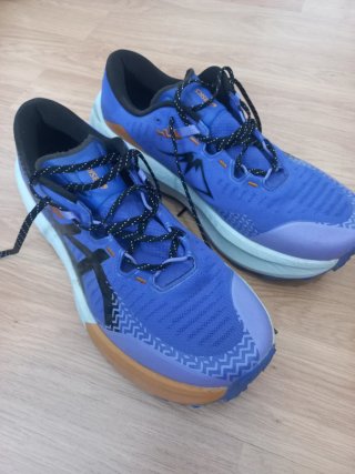 Zapatillas Asics Trabuco Max 5 Morado Naranja