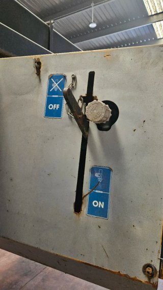 Barredora industrial para carretilla elevadora