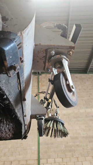 Barredora industrial para carretilla elevadora
