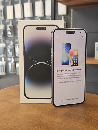 IPHONE 14 PRO MAX 128GB PLATA BATERIA 100%