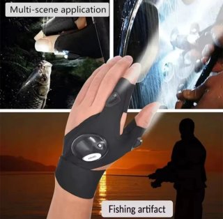 Guantes con luz LED