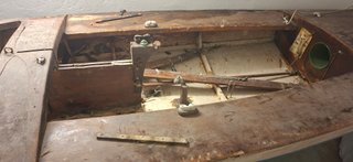Barco Snipe de Madera