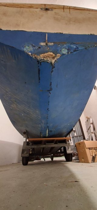 Barco Snipe de Madera
