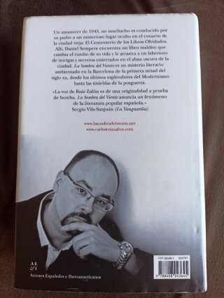 Pack 2 libros: Patria + La sombra del viento