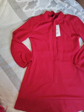 Vestido Zara Woman Rojo