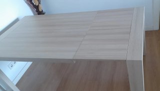 Mesa de salón de madera color beige/marrón
