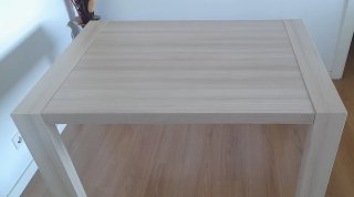 Mesa de salón de madera color beige/marrón