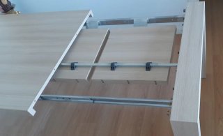 Mesa de salón de madera color beige/marrón