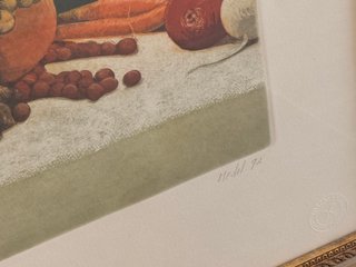 Litografía Bodegón "Medel 92" (Edición Limitada=