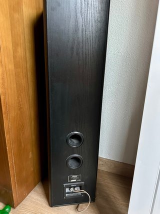 Altavoces Magnat Negros y Plateados
