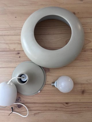Lámpara de techo VÄXJÖ IKEA beige