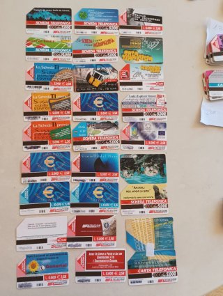 Lotto Schede Telefoniche Panini