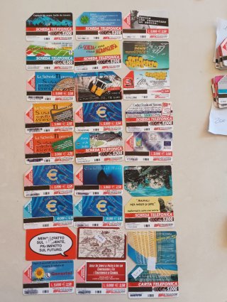 Lotto Schede Telefoniche Panini