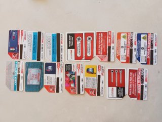 Lotto Schede Telefoniche Panini
