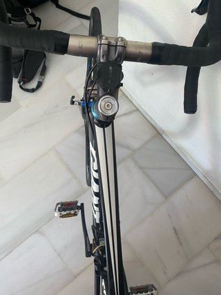 Bicicleta Giant TCR Negra y Azul