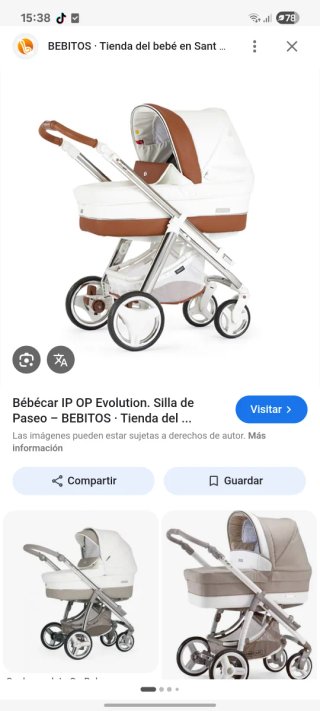 !SE REGALA! Carro Bébécar IP OP Evolution