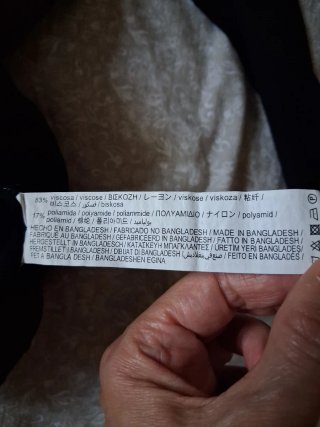 Maglione Zara unisex Manica Lunga blu