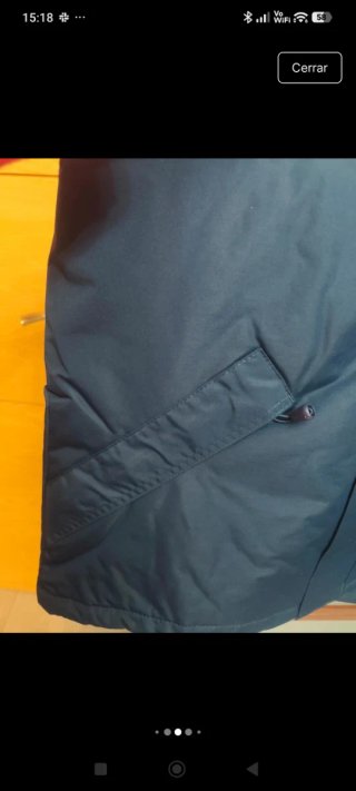 A estrenar! Chaqueta de caballero impermeable