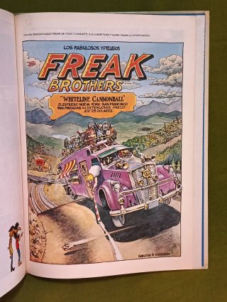 CÓMIC LOS FREAK BROTHERS "TOTALMENTE PASADOS!"