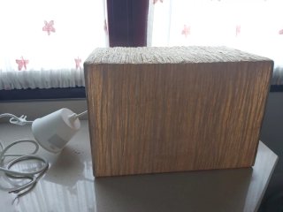 Lámpara de techo papel beige