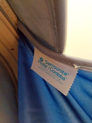 Porta Fatos Samsonite, em bom estado, vintage