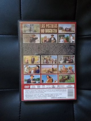 DVD Las Pistolas No Discuten Western Español