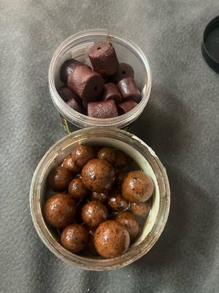 Cebos de pesca boiles y peles