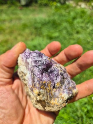 Fluorita masiva de Euskadi