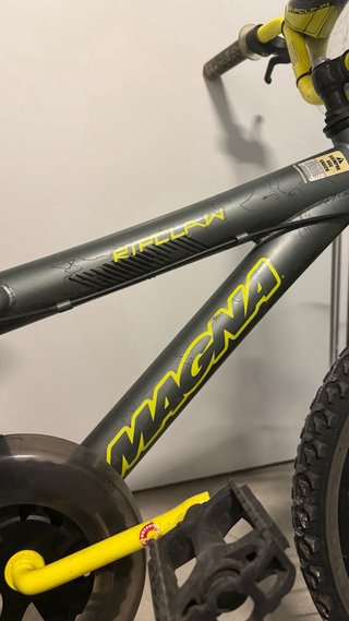 USADA - Bicicleta Magna Ripclaw Gris/Amarillo