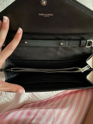 Bolso Saint Laurent Piel Negro