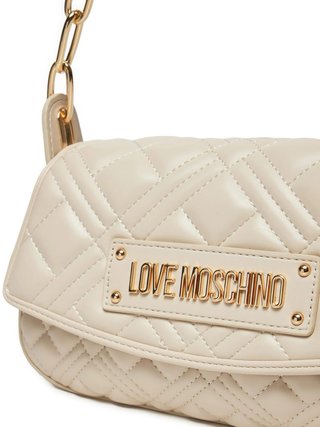 Borsa spalla Love MOSCHINO Quilted NUOVA Avorio