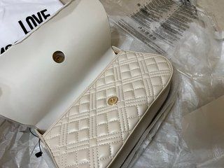 Borsa spalla Love MOSCHINO Quilted NUOVA Avorio