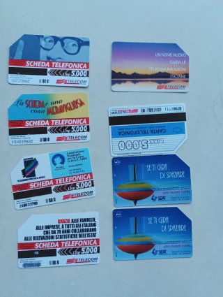 Lotto Schede Telefoniche TIM