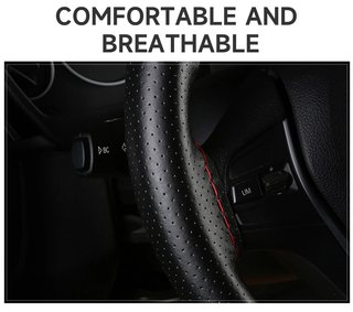 Capa Volante Pele Couro Seametal Carro Coche