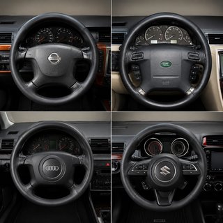 Capa Volante Pele Couro Seametal Carro Coche