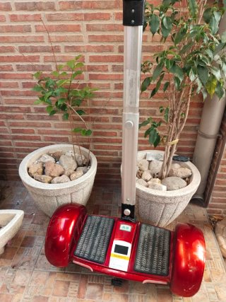 Patinete Eléctrico Hoverboard 10 Pulgadas Rojo
