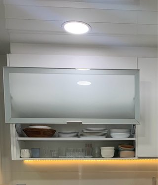 Puerta abatible cristal 44,5x110