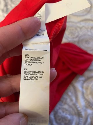 Vestido palabra de honor rojo