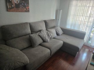 Sofá Chaiselongue Gris