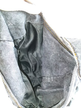 Tote bag denim black