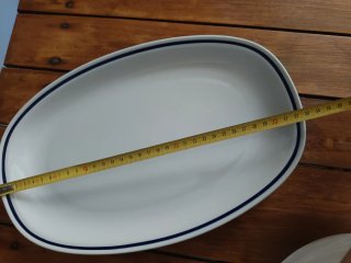 Piatto Ovale Tognana Porcellana