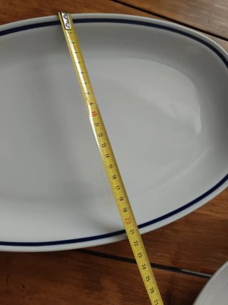 Piatto Ovale Tognana Porcellana