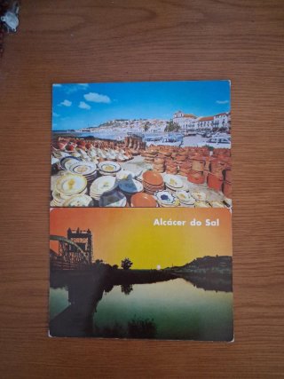 Conjunto de 2 postais Alcácer do Sal