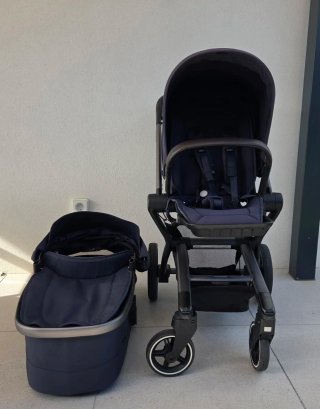 Carrito Joolz Hub+ Azul Marino con Capazo