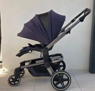 Carrito Joolz Hub+ Azul Marino con Capazo
