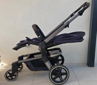 Carrito Joolz Hub+ Azul Marino con Capazo