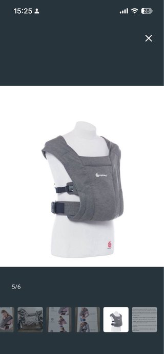 Mochila Portabebés Ergobaby Embrace Recién Nacido