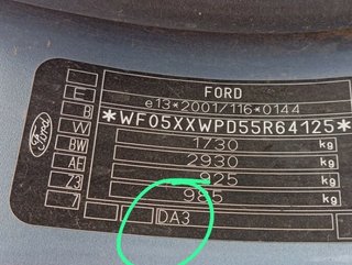 Paragolpes trasero ford focus berlina (cap) 351294
