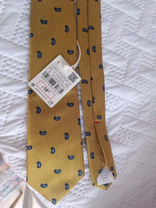 Corbata Álvaro Moreno Jacquard Dorada