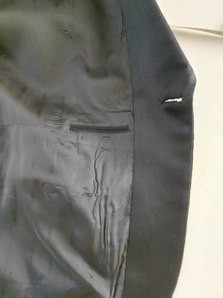 Esmoquin Talla Grande Negro